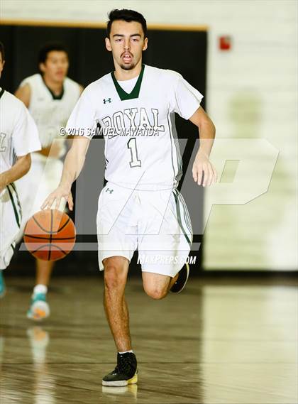 Thumbnail 3 in Royal vs Dorsey (West Valley Thanksgiving Tip-Off Classic) photogallery.