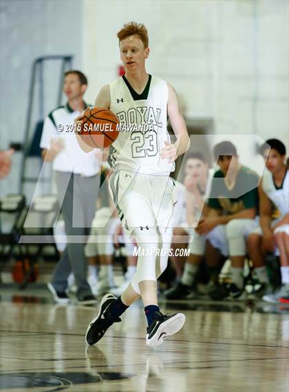 Thumbnail 1 in Royal vs Dorsey (West Valley Thanksgiving Tip-Off Classic) photogallery.