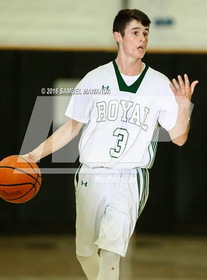 Thumbnail 1 in Royal vs Dorsey (West Valley Thanksgiving Tip-Off Classic) photogallery.