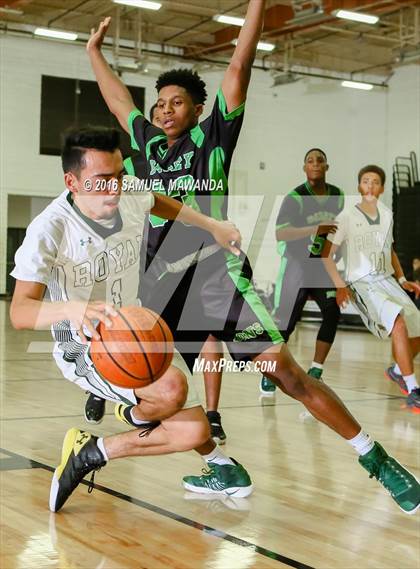 Thumbnail 1 in Royal vs Dorsey (West Valley Thanksgiving Tip-Off Classic) photogallery.