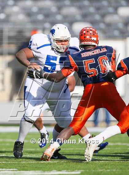 Thumbnail 3 in Lincoln vs. Mountain Lakes (NJSIAA North 2 Group 2 Final) photogallery.