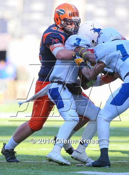 Thumbnail 2 in Lincoln vs. Mountain Lakes (NJSIAA North 2 Group 2 Final) photogallery.