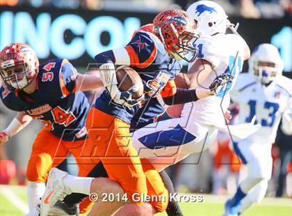 Thumbnail 2 in Lincoln vs. Mountain Lakes (NJSIAA North 2 Group 2 Final) photogallery.