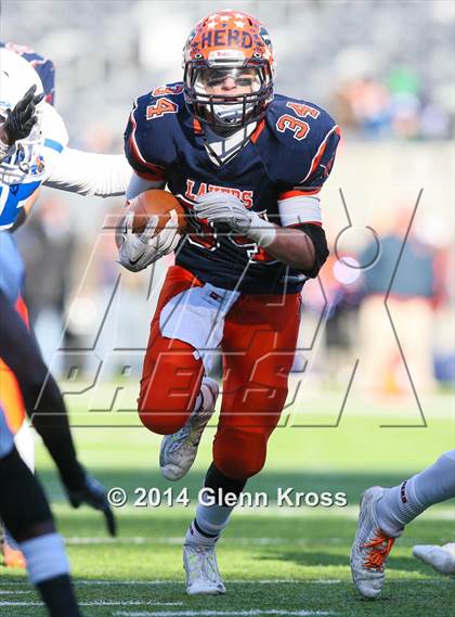 Thumbnail 3 in Lincoln vs. Mountain Lakes (NJSIAA North 2 Group 2 Final) photogallery.