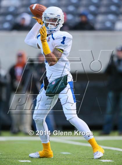 Thumbnail 2 in Lincoln vs. Mountain Lakes (NJSIAA North 2 Group 2 Final) photogallery.