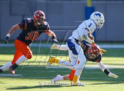 Thumbnail 3 in Lincoln vs. Mountain Lakes (NJSIAA North 2 Group 2 Final) photogallery.