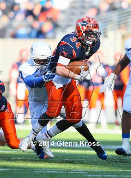 Thumbnail 2 in Lincoln vs. Mountain Lakes (NJSIAA North 2 Group 2 Final) photogallery.