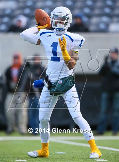 Thumbnail 3 in Lincoln vs. Mountain Lakes (NJSIAA North 2 Group 2 Final) photogallery.