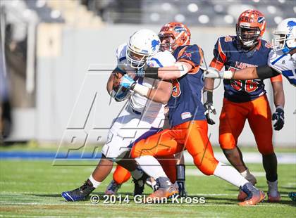 Thumbnail 3 in Lincoln vs. Mountain Lakes (NJSIAA North 2 Group 2 Final) photogallery.