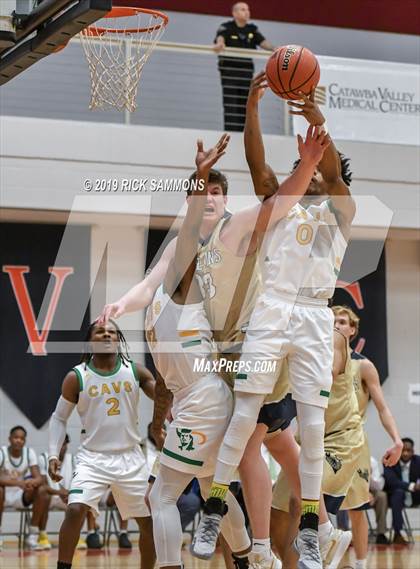 Thumbnail 3 in Bishop McGuinness vs. North Rowan (NCHSAA 1A Western Regional) photogallery.