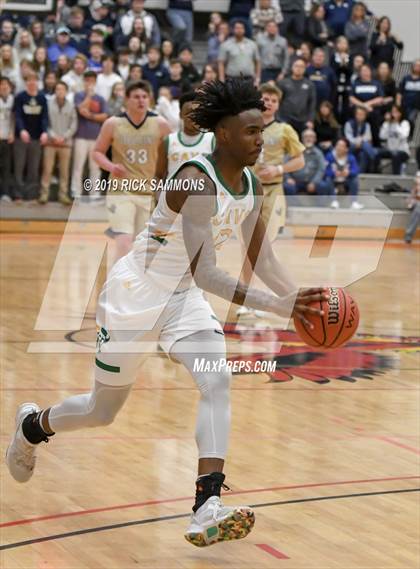 Thumbnail 2 in Bishop McGuinness vs. North Rowan (NCHSAA 1A Western Regional) photogallery.