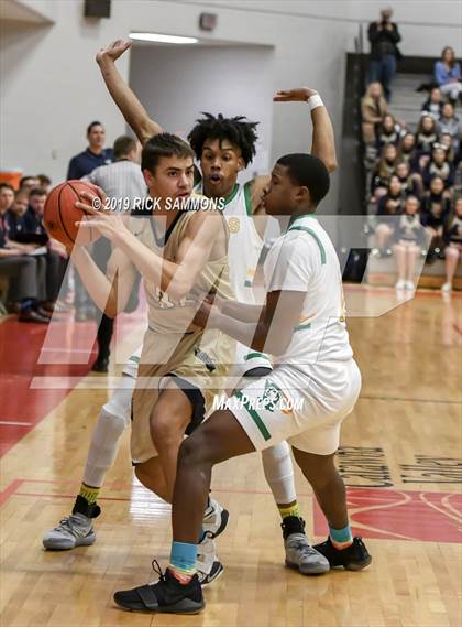 Thumbnail 2 in Bishop McGuinness vs. North Rowan (NCHSAA 1A Western Regional) photogallery.