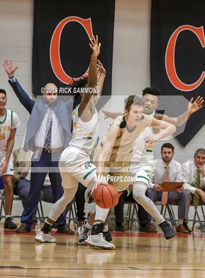 Thumbnail 2 in Bishop McGuinness vs. North Rowan (NCHSAA 1A Western Regional) photogallery.