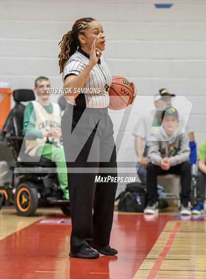 Thumbnail 3 in Bishop McGuinness vs. North Rowan (NCHSAA 1A Western Regional) photogallery.