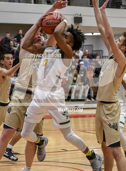 Thumbnail 2 in Bishop McGuinness vs. North Rowan (NCHSAA 1A Western Regional) photogallery.