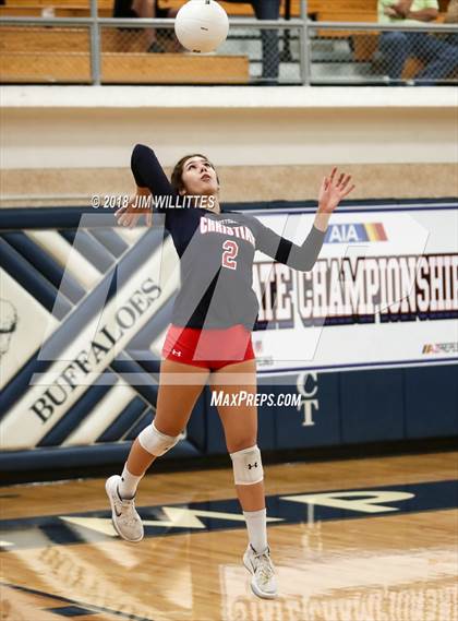 Thumbnail 1 in Glendale Prep Academy @ Scottsdale Christian Academy (AIA 2A Final) photogallery.