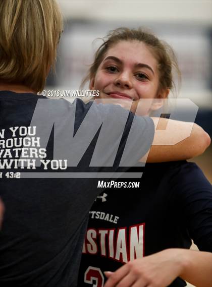 Thumbnail 1 in Glendale Prep Academy @ Scottsdale Christian Academy (AIA 2A Final) photogallery.