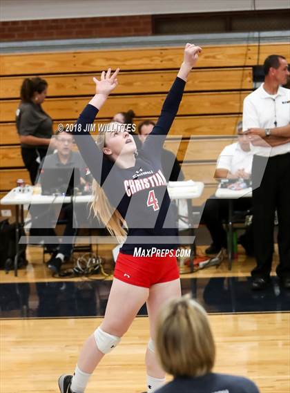 Thumbnail 1 in Glendale Prep Academy @ Scottsdale Christian Academy (AIA 2A Final) photogallery.