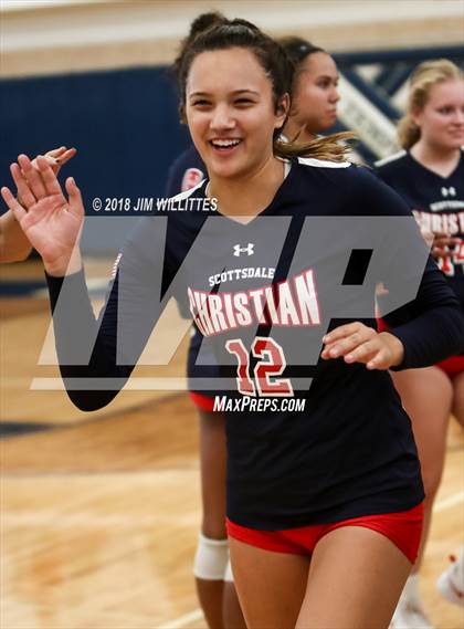Thumbnail 2 in Glendale Prep Academy @ Scottsdale Christian Academy (AIA 2A Final) photogallery.