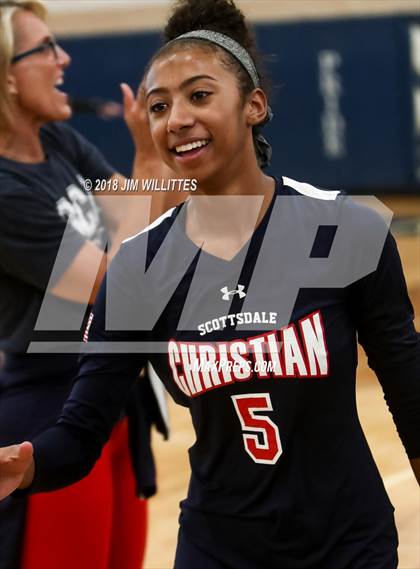 Thumbnail 1 in Glendale Prep Academy @ Scottsdale Christian Academy (AIA 2A Final) photogallery.