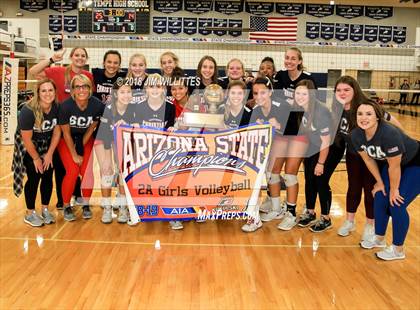 Thumbnail 1 in Glendale Prep Academy @ Scottsdale Christian Academy (AIA 2A Final) photogallery.