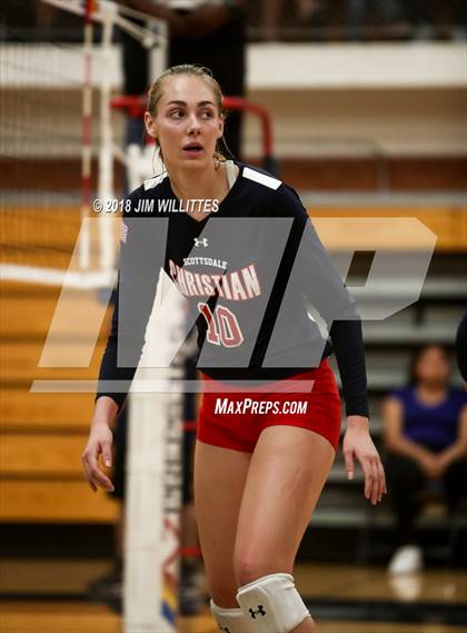 Thumbnail 2 in Glendale Prep Academy @ Scottsdale Christian Academy (AIA 2A Final) photogallery.