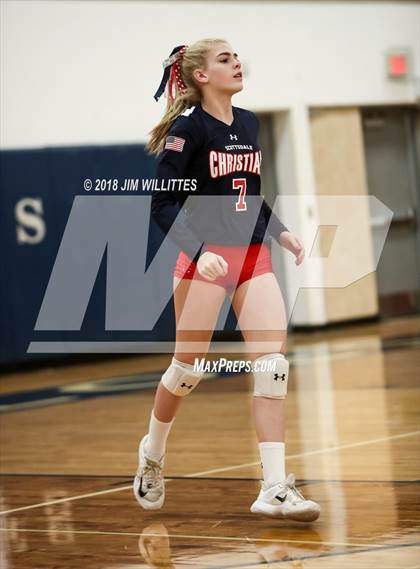 Thumbnail 3 in Glendale Prep Academy @ Scottsdale Christian Academy (AIA 2A Final) photogallery.