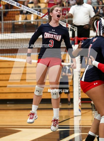 Thumbnail 3 in Glendale Prep Academy @ Scottsdale Christian Academy (AIA 2A Final) photogallery.