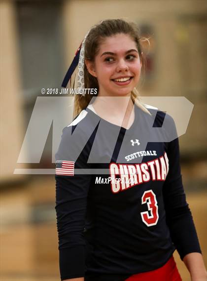 Thumbnail 3 in Glendale Prep Academy @ Scottsdale Christian Academy (AIA 2A Final) photogallery.