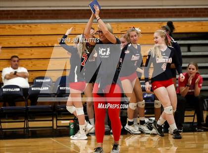 Thumbnail 1 in Glendale Prep Academy @ Scottsdale Christian Academy (AIA 2A Final) photogallery.
