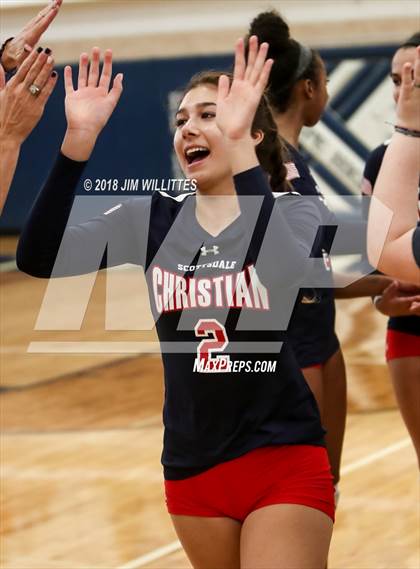 Thumbnail 2 in Glendale Prep Academy @ Scottsdale Christian Academy (AIA 2A Final) photogallery.