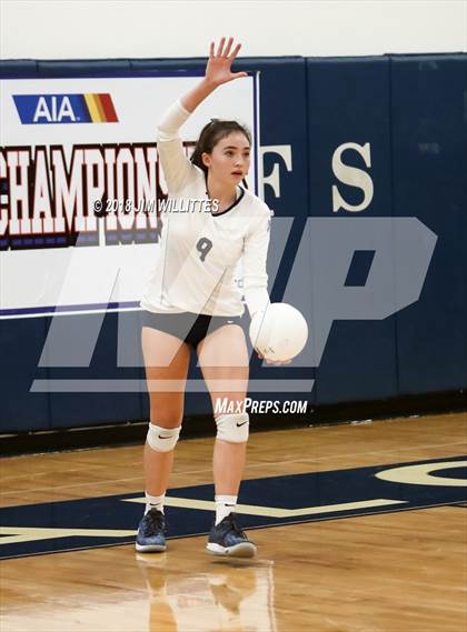 Thumbnail 1 in Glendale Prep Academy @ Scottsdale Christian Academy (AIA 2A Final) photogallery.