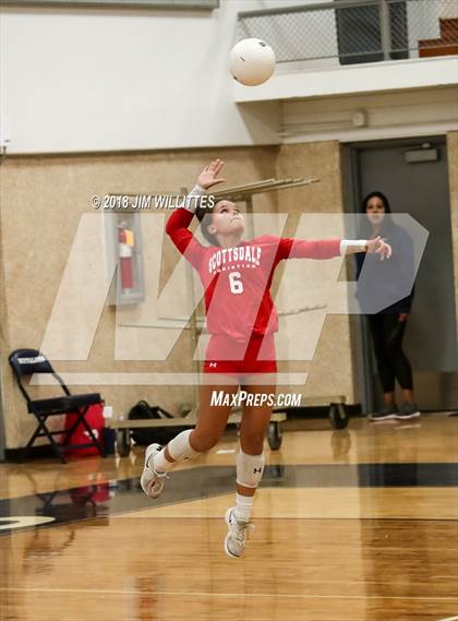 Thumbnail 2 in Glendale Prep Academy @ Scottsdale Christian Academy (AIA 2A Final) photogallery.