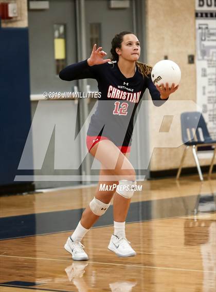 Thumbnail 2 in Glendale Prep Academy @ Scottsdale Christian Academy (AIA 2A Final) photogallery.