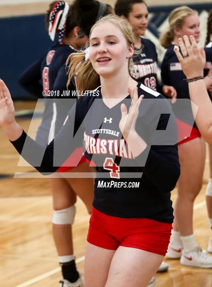 Thumbnail 2 in Glendale Prep Academy @ Scottsdale Christian Academy (AIA 2A Final) photogallery.