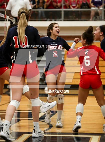 Thumbnail 2 in Glendale Prep Academy @ Scottsdale Christian Academy (AIA 2A Final) photogallery.