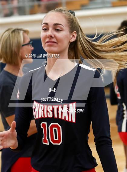 Thumbnail 3 in Glendale Prep Academy @ Scottsdale Christian Academy (AIA 2A Final) photogallery.
