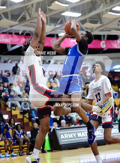 Thumbnail 1 in Archbishop Stepinac vs. Richmond Heights (Army National Guard Hoophall Classic) photogallery.