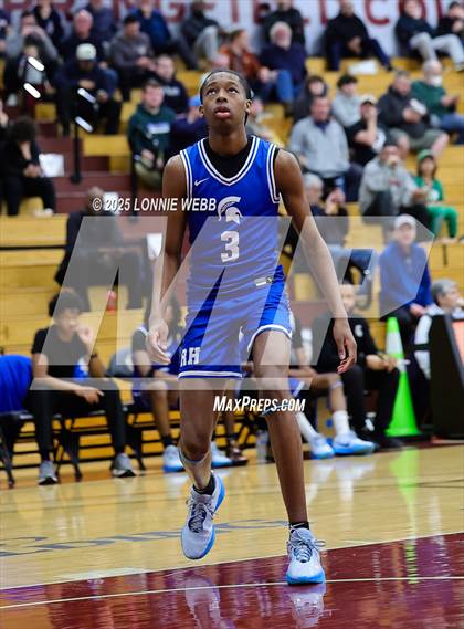 Thumbnail 1 in Archbishop Stepinac vs. Richmond Heights (Army National Guard Hoophall Classic) photogallery.