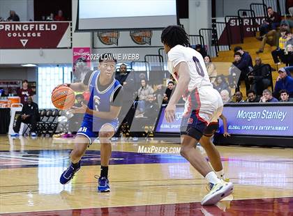 Thumbnail 1 in Archbishop Stepinac vs. Richmond Heights (Army National Guard Hoophall Classic) photogallery.