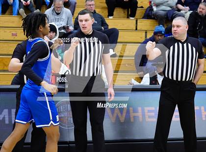Thumbnail 1 in Archbishop Stepinac vs. Richmond Heights (Army National Guard Hoophall Classic) photogallery.