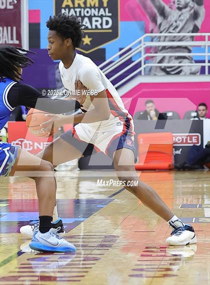 Thumbnail 2 in Archbishop Stepinac vs. Richmond Heights (Army National Guard Hoophall Classic) photogallery.