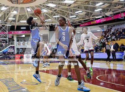 Thumbnail 2 in Archbishop Stepinac vs. Richmond Heights (Army National Guard Hoophall Classic) photogallery.