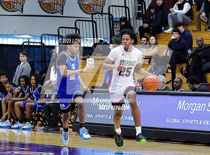 Thumbnail 3 in Archbishop Stepinac vs. Richmond Heights (Army National Guard Hoophall Classic) photogallery.
