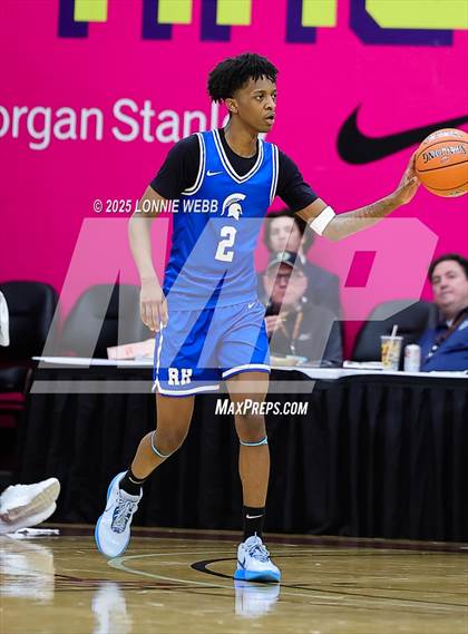 Thumbnail 2 in Archbishop Stepinac vs. Richmond Heights (Army National Guard Hoophall Classic) photogallery.