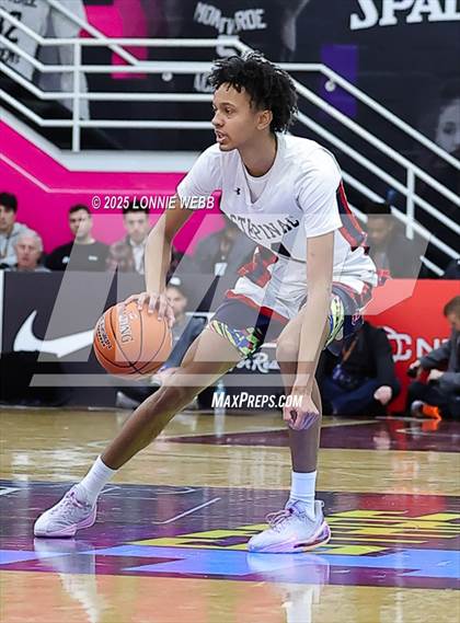 Thumbnail 2 in Archbishop Stepinac vs. Richmond Heights (Army National Guard Hoophall Classic) photogallery.