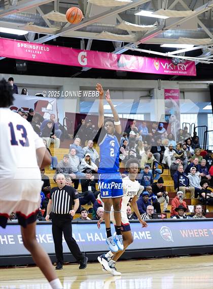 Thumbnail 2 in Archbishop Stepinac vs. Richmond Heights (Army National Guard Hoophall Classic) photogallery.