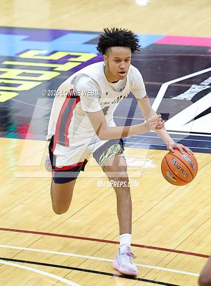 Thumbnail 2 in Archbishop Stepinac vs. Richmond Heights (Army National Guard Hoophall Classic) photogallery.