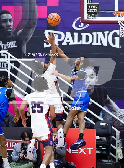 Thumbnail 3 in Archbishop Stepinac vs. Richmond Heights (Army National Guard Hoophall Classic) photogallery.