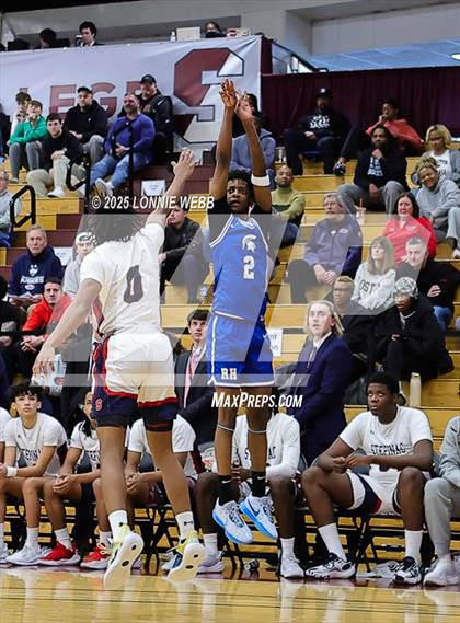 Thumbnail 3 in Archbishop Stepinac vs. Richmond Heights (Army National Guard Hoophall Classic) photogallery.